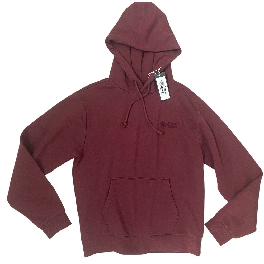 Alpine Design Men's SMALL AD Hike Hoodie DARK AUBURN